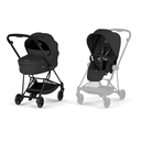 Poussette - Cybex - Mios pack 3 en 1 Noir (châssis noir mat)