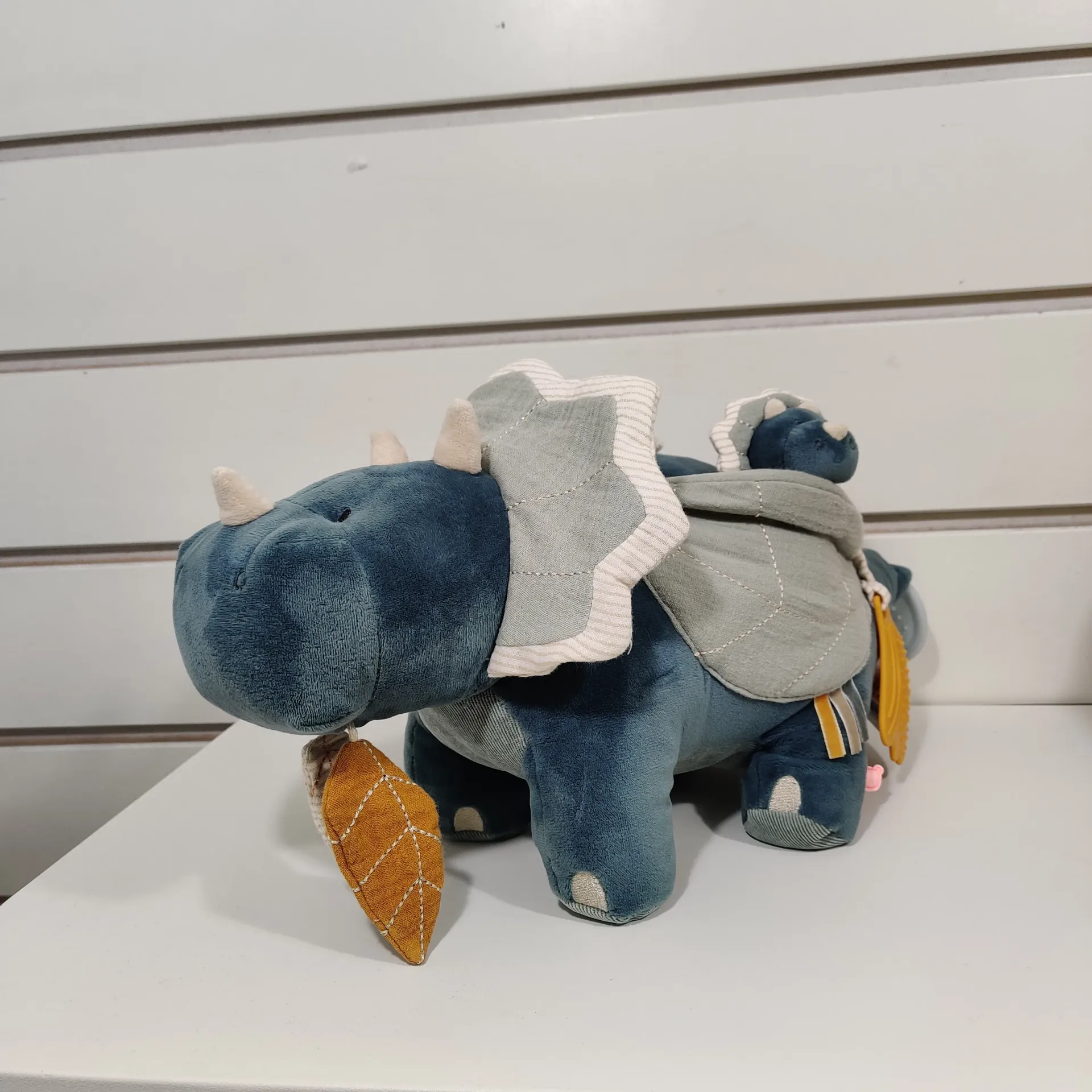 Peluche d'activités - Noukie's - Dino Bleu