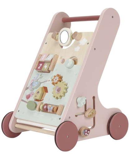 [LD7106] Chariot à blocs - Little Dutch - Flowers & Butterflies