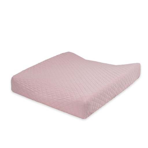 [300QUILT43QU] Housse coussin à langer - Bemini - 50x75cm vintage pady quilted jersey