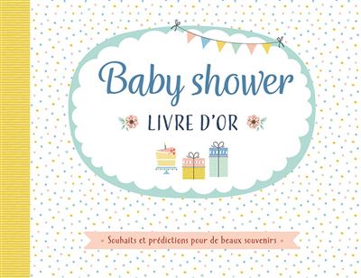 [9782803461455] Livre d'or baby shower - Chantecler