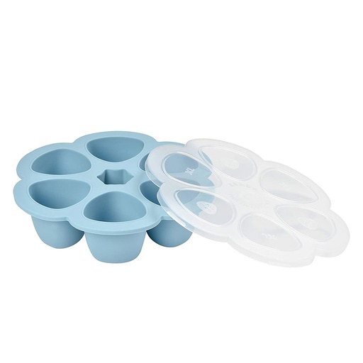 [812995011707] Mutliportions silicone - Beaba - bleu
