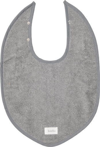 [8718276181478] Bavoir - Koeka - Steel grey