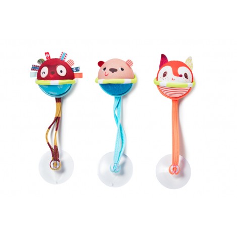 [5414834830514] Jouet de bain - Lilliputiens - 3 balles ventouses