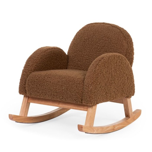 [5420007161347] Chaise à bascule pour enfant - Childhome - Teddy brun naturel