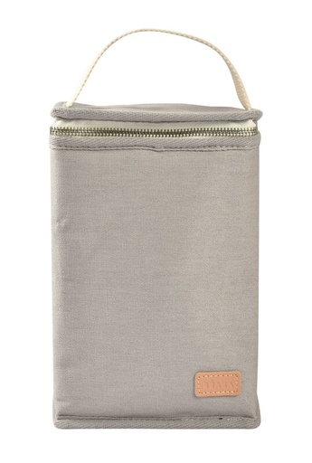 [3384349402549] Pochette repas isotherme - Beaba - Pearl grey