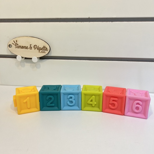 [B00562] 6 cubes souples - Oxybul