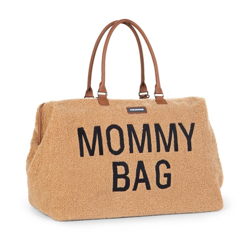 [5420007158729] Sac à langer - Childhome - Mommy Bag Teddy beige