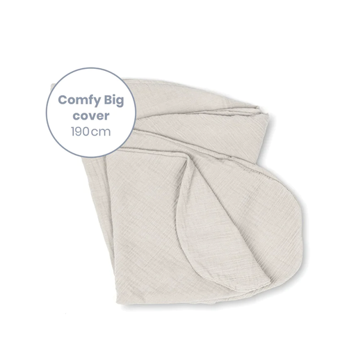 [5400653008975] Housse de coussin d'allaitement - Doomoo - Buddy tetra Almond