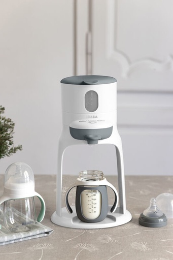 [3384349126926] Préparateur de biberon - Beaba - Bib'expresso white/grey