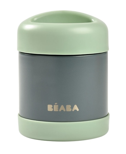 [3384349140076] Portion isotherme en inox- Beaba - Thermoportion mineral grey