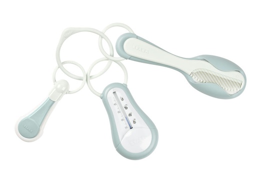 [3384349203719] Set d'accessoires de toilette - Beaba - Green/blue