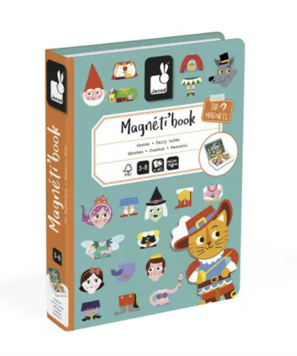 [3700217325886] Jeu éducatif - Janod - Magnétibook Contes