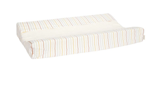 [8718734810476] Housse pour matelas à langer - Little Dutch - Vintage sunny stripes