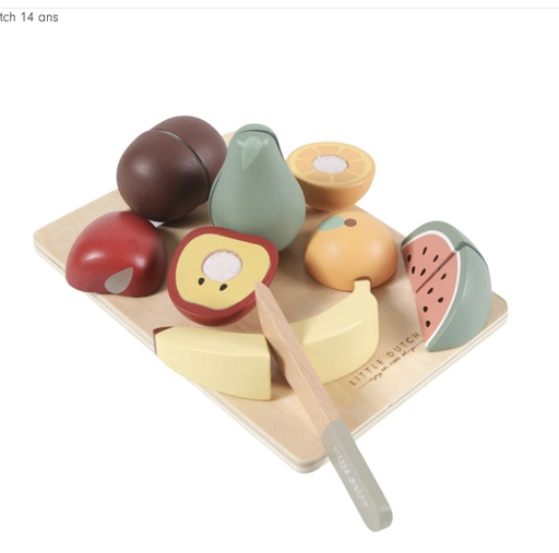 [8713291444850] Fruits à découper - Little Dutch  