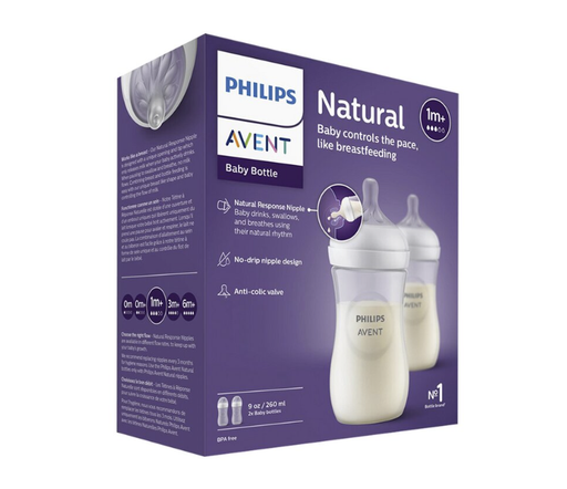 [8710103989745] Duo de biberons - Avent - Natural Response  260ml