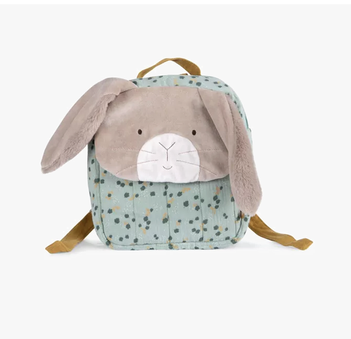 [3575676780701] Sac à dos - Moulin Roty - lapin sauge