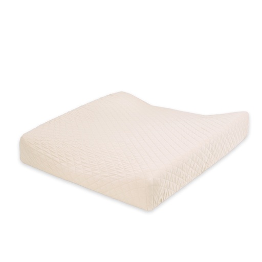 [5420010711324] Housse coussin à langer - Bemini - 50x75cm cream pady quilted jersey 