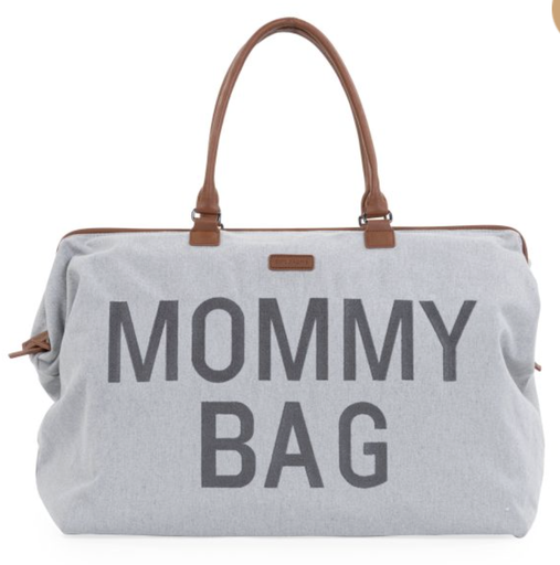 [5420007168032] Sac à langer - Childhome - Mommy bag Canvas Gris