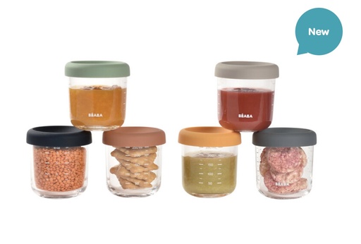 [3384349140083] Coffret 6 portions verre - Beaba - 6x250ml