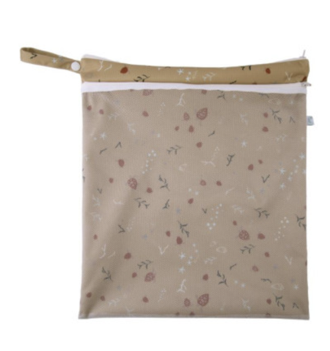 [9006720127431] Sac à couches avec zip et filet - Turtle Bay