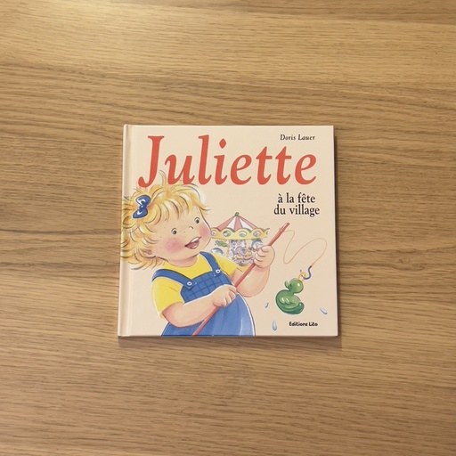 [L00004] Livre - Juliette à la fête au village
