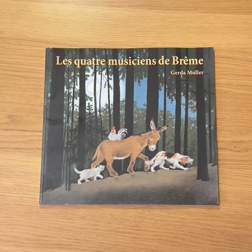 [L00054] Livre - Les quatre musiciens de Brême