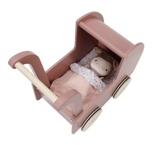 [8713291771086] Landau - Little Dutch - en bois avec poupée