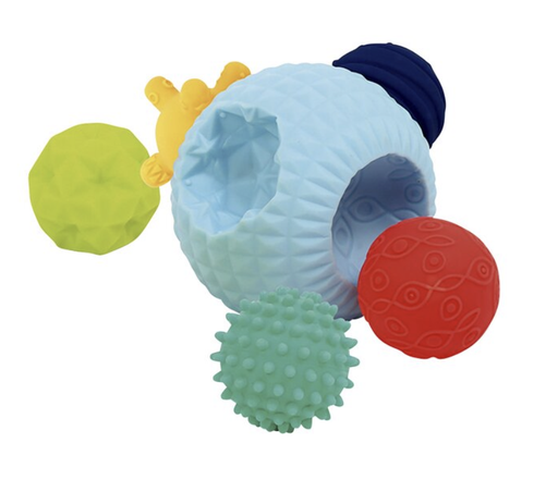 [3550833300657] Balles sensorielles - Ludi - Puzzle multiballes atome