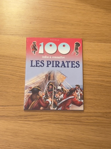 [L00063] Livre - 100 infos à connaître - Les pirates