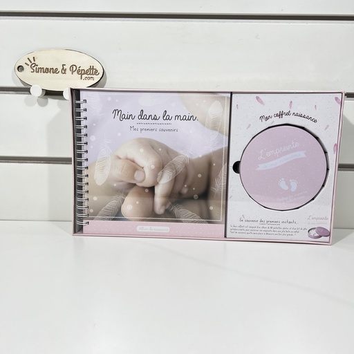 [P00081] Coffret naissance - Atmosphera - Main dans la main