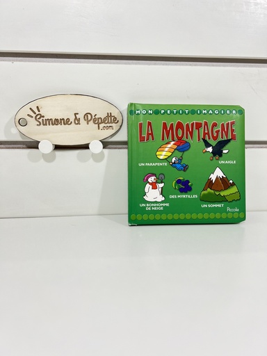 [L00130] Livre - Mon petit imagier - La montagne