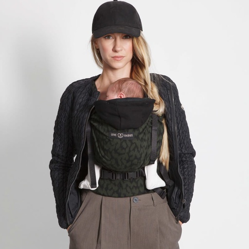 [3760218244333] Porte-bébé - Love Radius - HoodieCarrier2 Wild Camo (dès la naissance)  