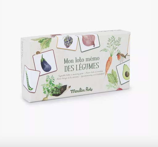 [3575677124177] Jeu - Moulin Roty - Mon loto mémo des légumes