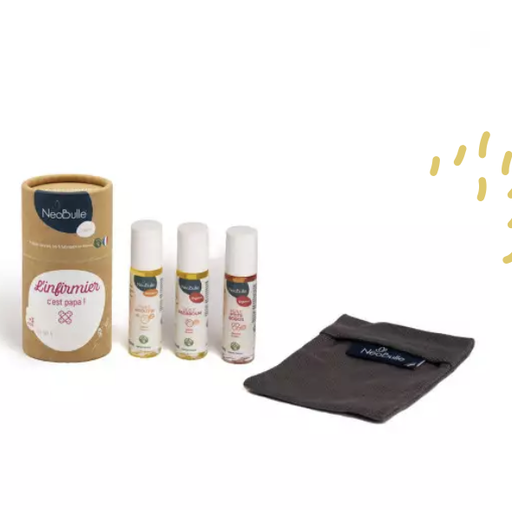 [3760216126310] Coffret d'urgence des petits- Néobulle - L'infirmier c'est Papa !