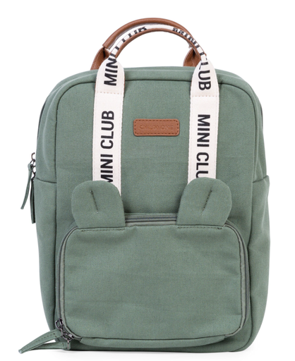 [5420007168247] Sac à dos enfant - Childhome - Signature Canvas vert