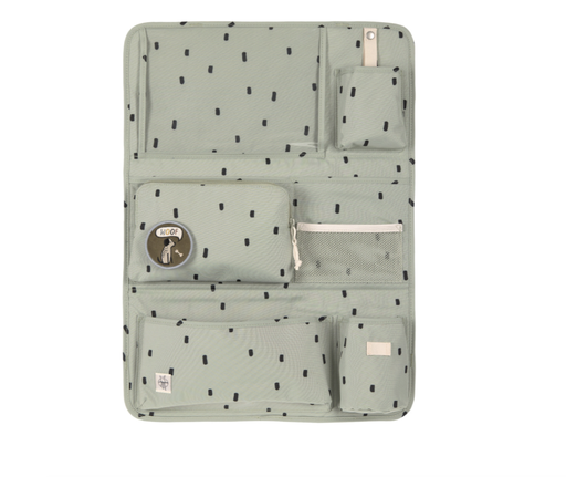 [4066239101242] Organisateur de voiture - Lässig - Happy prints olive