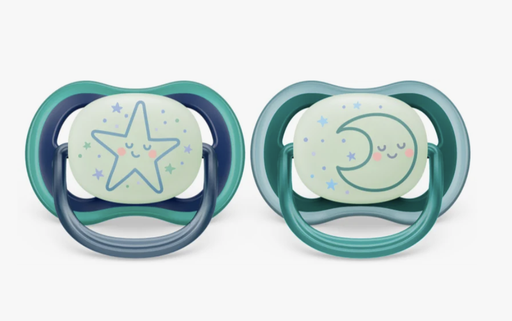 [8720689012966] Sucettes 6+ - Avent - Ultra air night bleu