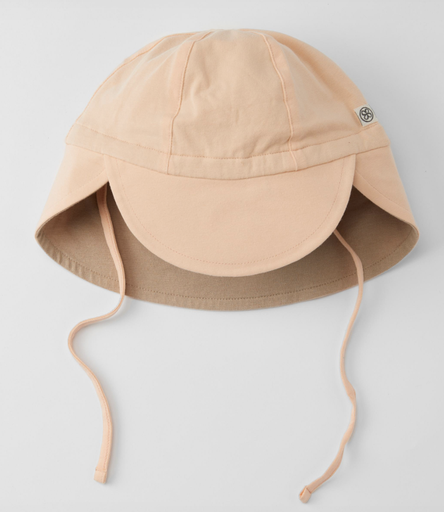 [8720648015694] Chapeau réversible anti UV - Cloby - Peachy summer/sandy beach 6-12 mois 