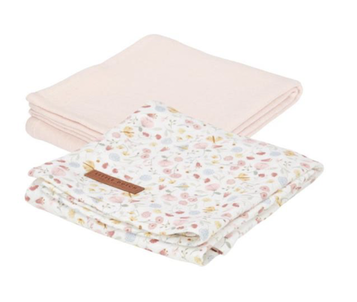 [8718734812562] Lot de 2 langes Tetra - Little Dutch - Flowers & Butterflies
