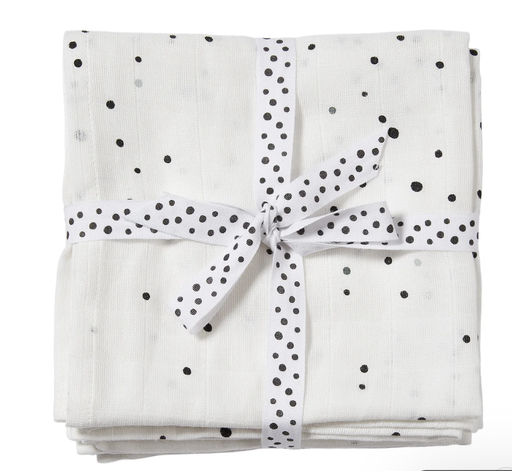 [5712643013983] Lot de 2 langes Tetra - done by deer - dreamy dots white