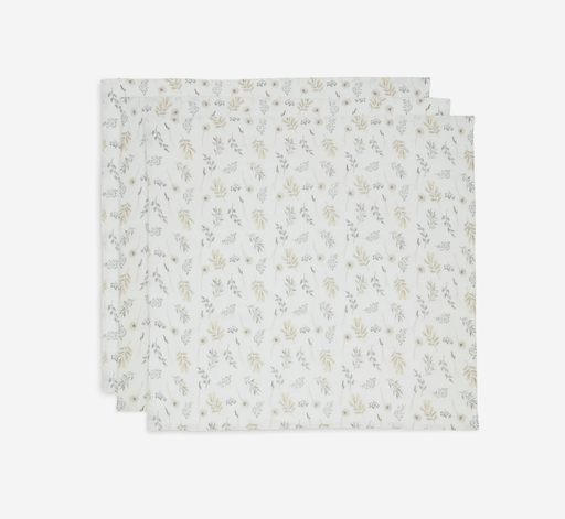 [8717329365902] Lot de 3 langes Tetra - Jollein - Wild Flowers