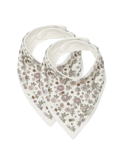 [8717329377011] Lot de 2 bandanas - Jollein - Retro flowers