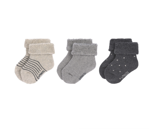 [4042183404370] Lot de 3 chaussettes - Lässig - Gris