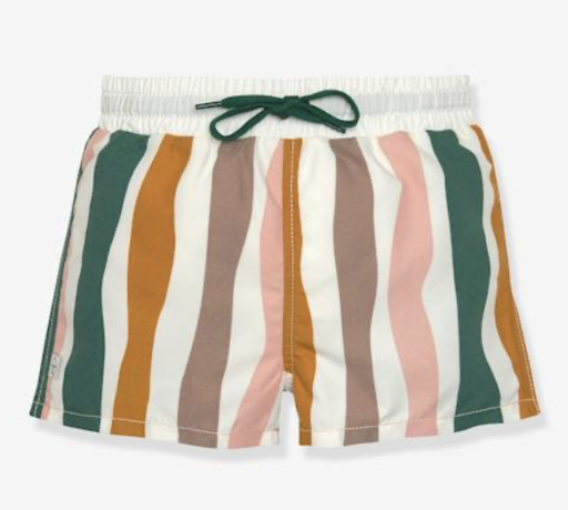 [4066239124623] Short de bain anti UV - Lässig - rose/blanc  