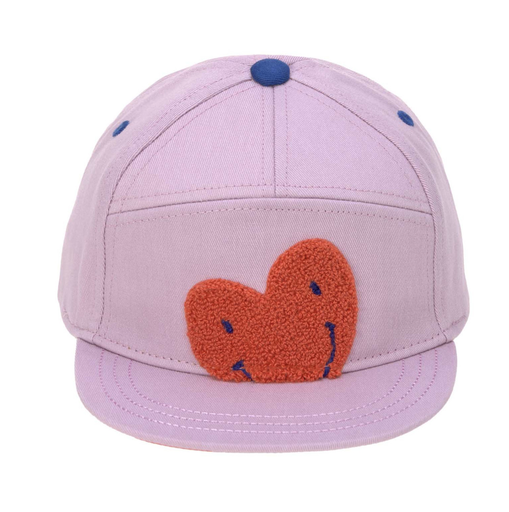 [4066239132383] Casquette - Lässig - Heart lavender 1/2 ans