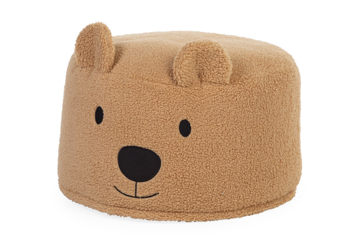 [5420007164720] Pouf - Childhome - Teddy Bear beige