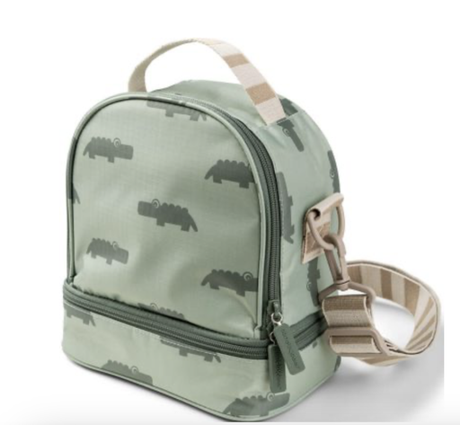 [5712643040712] Sac à lunch isotherme - done by deer - Croco vert