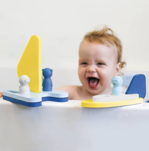 [5425031171928] Puzzle de bain - Quut - Mettre les voiles