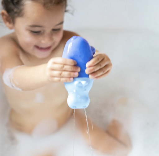 [5425031173830] Jouet de bain - Quut - Squeezi Hippo